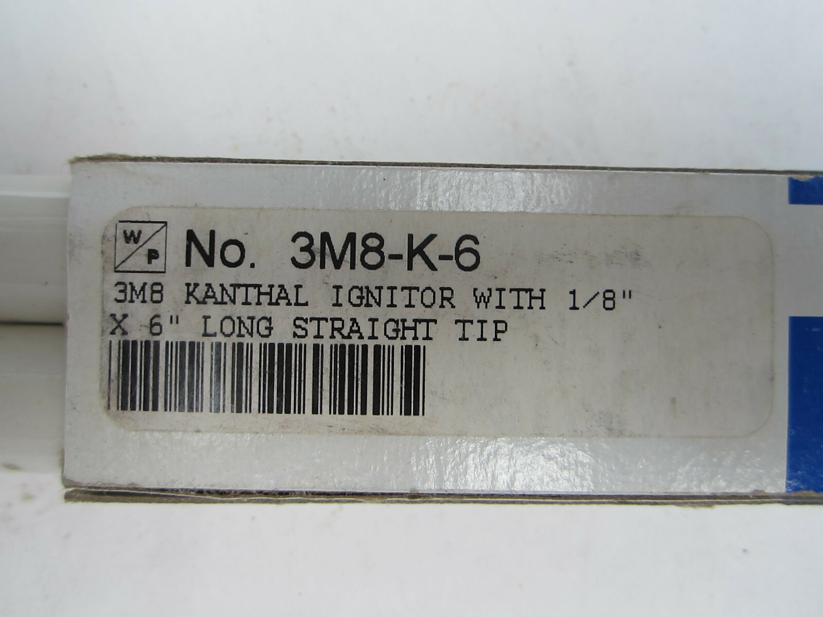 WESTWOOD 3M8-K-6 KANTHAL IGNITOR WITH 1/8″ X 6″ LONG STRAIGHT TIP LOT OF 2