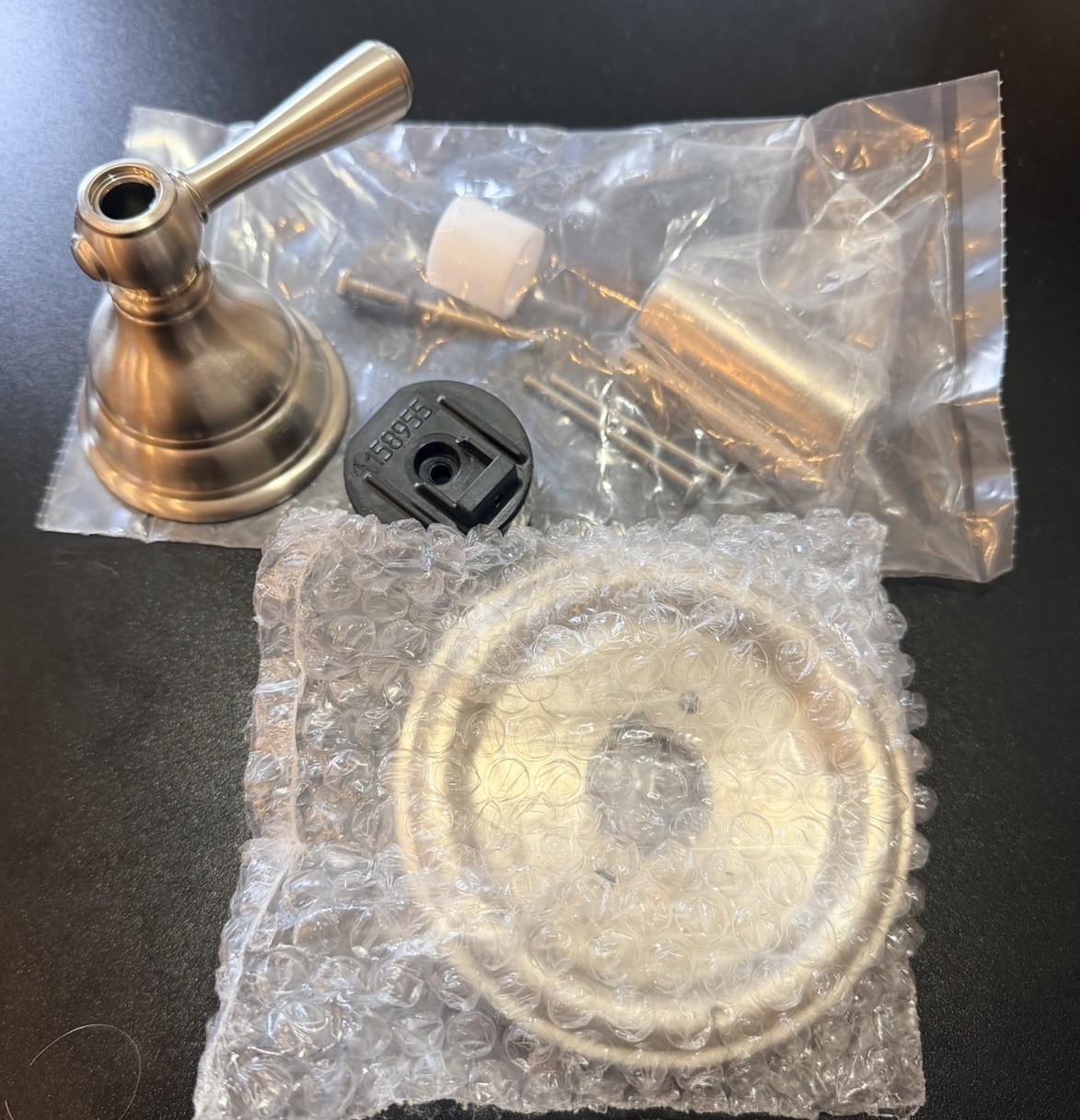 Moen T4311BN Kingsley Single-Handle Transfer Valve Trim Kit in Brushed Nickel