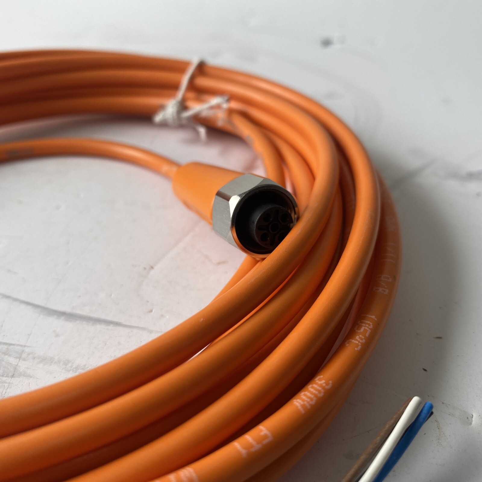 IFM Electronics EVT001 Female Cordset, 5 Pin, 5 Meter Cable Length