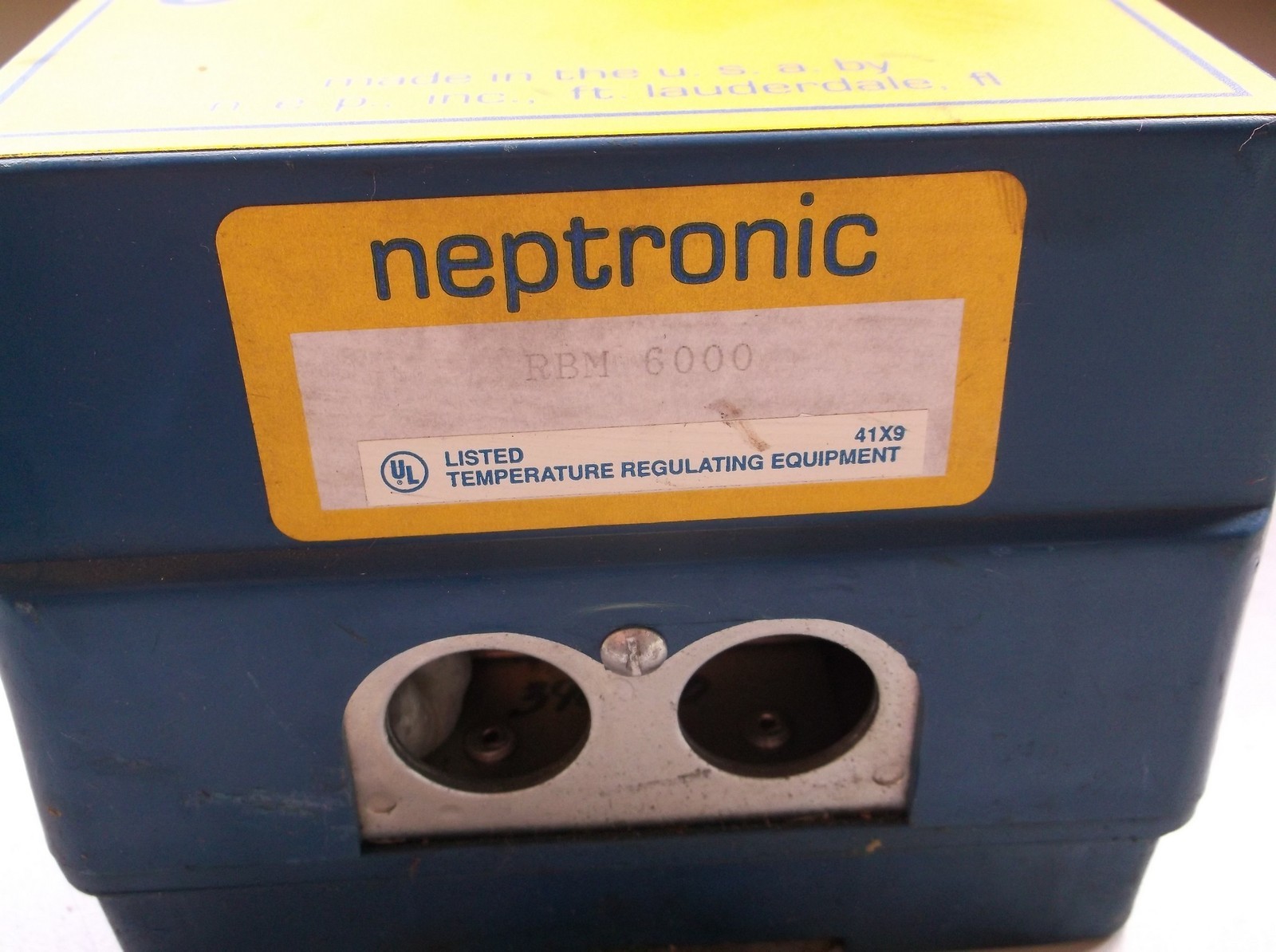 Neptronic RBM6000 Royal Blue Electronic Actuator *FREE SHIPPING*