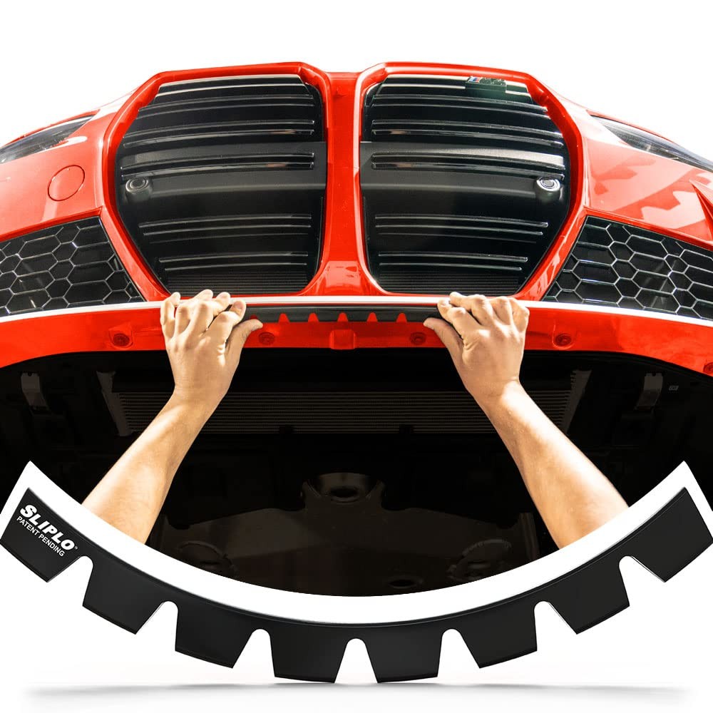 8 Pack SLIPLO Ultra Universal Front Bumper Scrape Guard Skid Plate Bumper Fro…