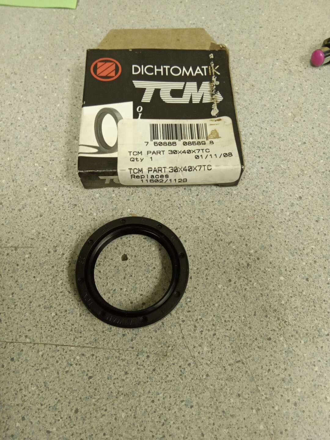 TCM 30X40X7TC Replaces 11602/1129 Oil Seal