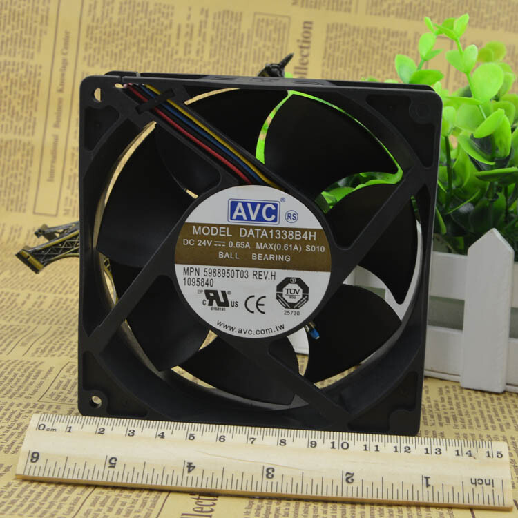 1PC For Fan AVC DATA1338B4H 24V 12738 0.65A Z#1
