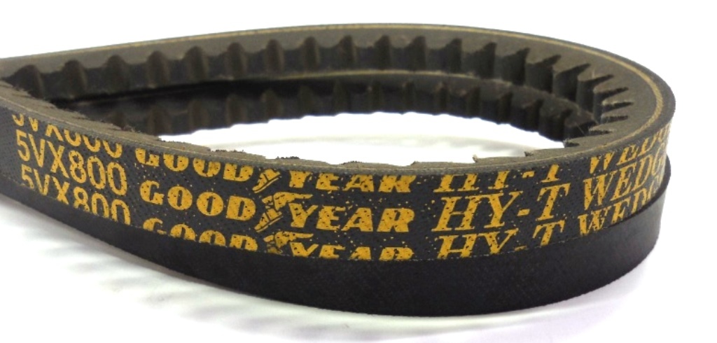 GOODYEAR HY-T WEDGE V-BELT, 5VX800, 5/8″WIDTH, 17/32″ HEIGHT, MADE IN USA