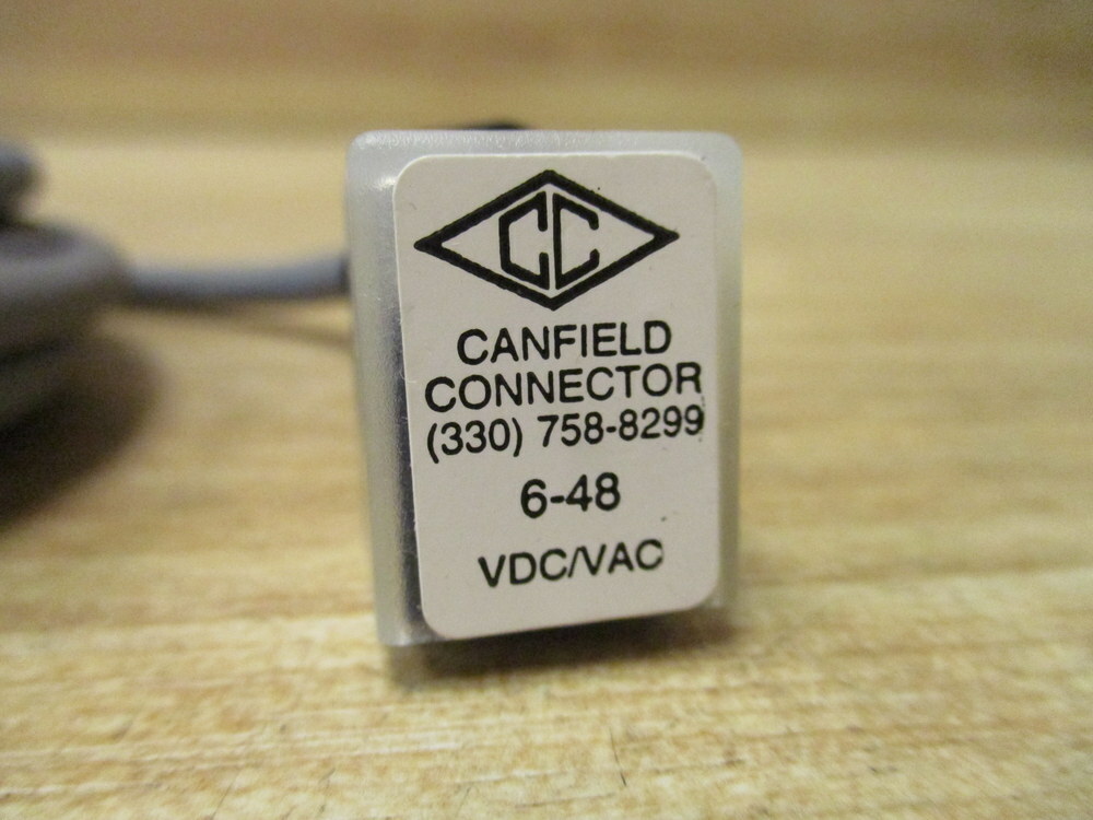 Canfield Connector W1018 Solenoid Valve Connector