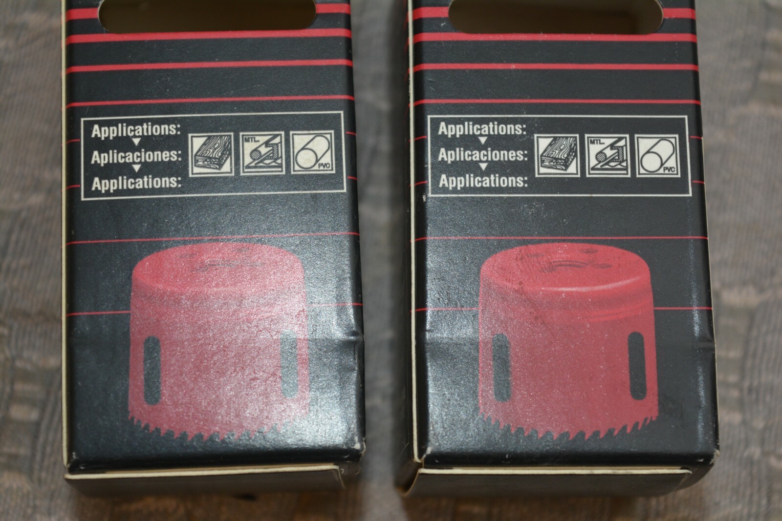 Set of 2 MK Morse AV17 Hole Saw Master Cobalt 1 1/16″ Bi-Metal Boxed 27mm NIB