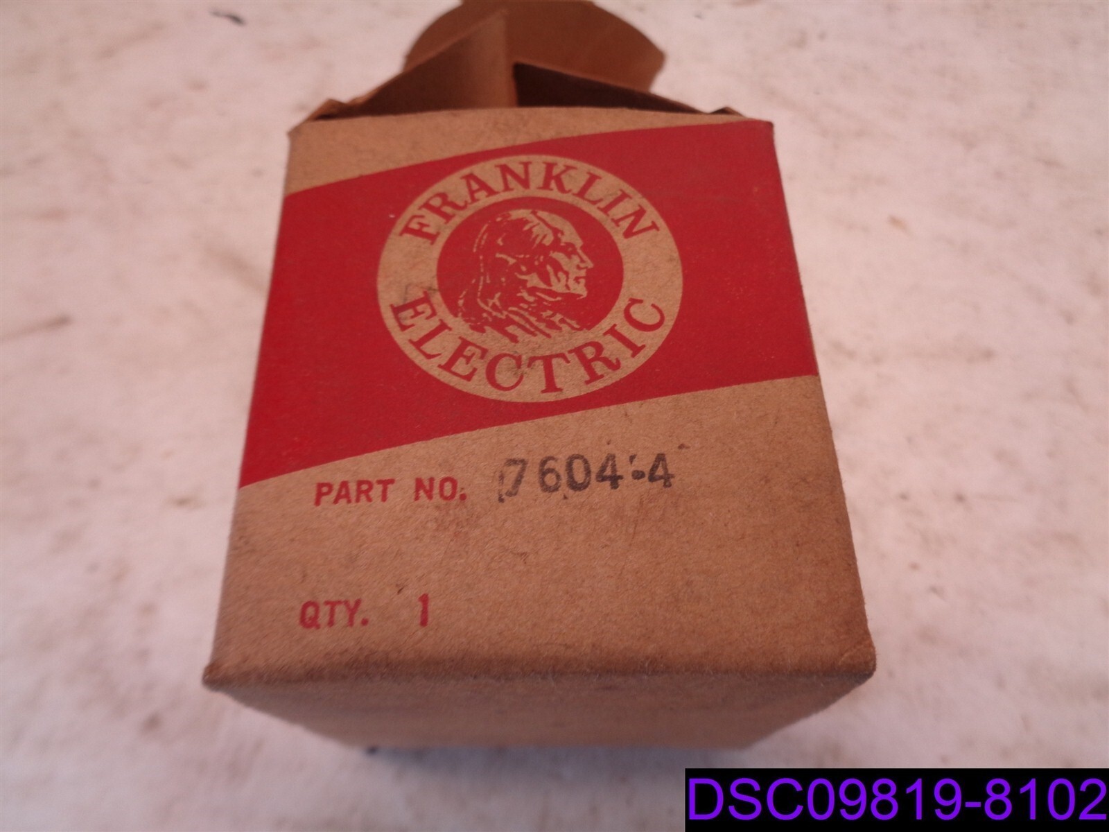 Klixon Spencer Thermostat Type C9120-M328 Franklin Electric P/N 7604-4