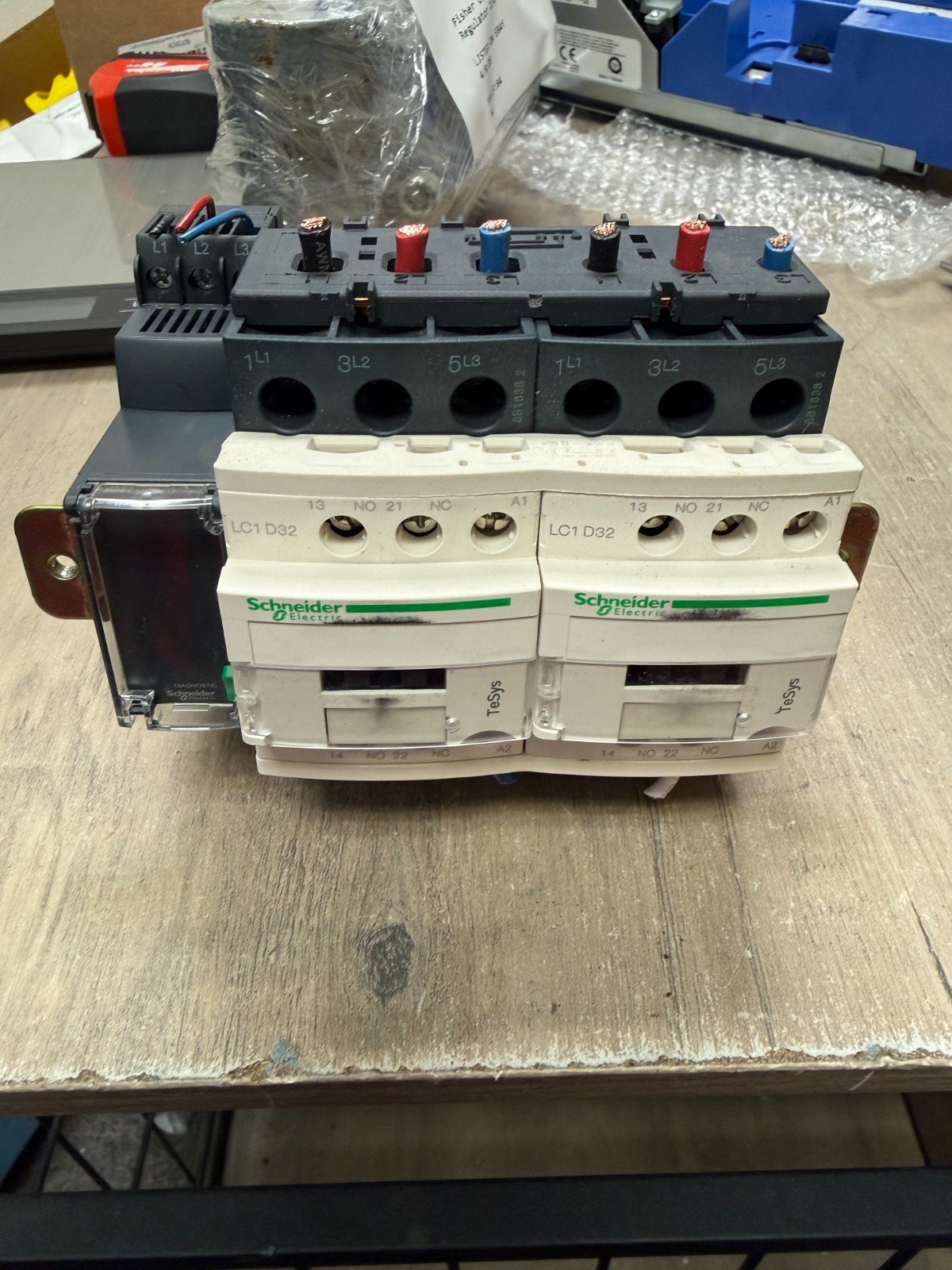 Schneider Electric IEC/EN 60947-4-1 ASSEMBLY UNIT UNTESTED READ