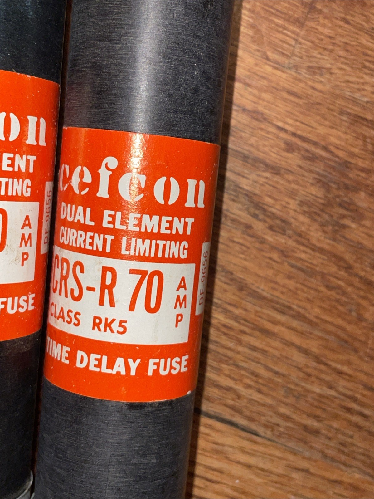 CEFCON CRS-R 70 DUAL ELEMENT TIME DELAY FUSE COMMERCIAL Lot Of 8 TESTED NOS