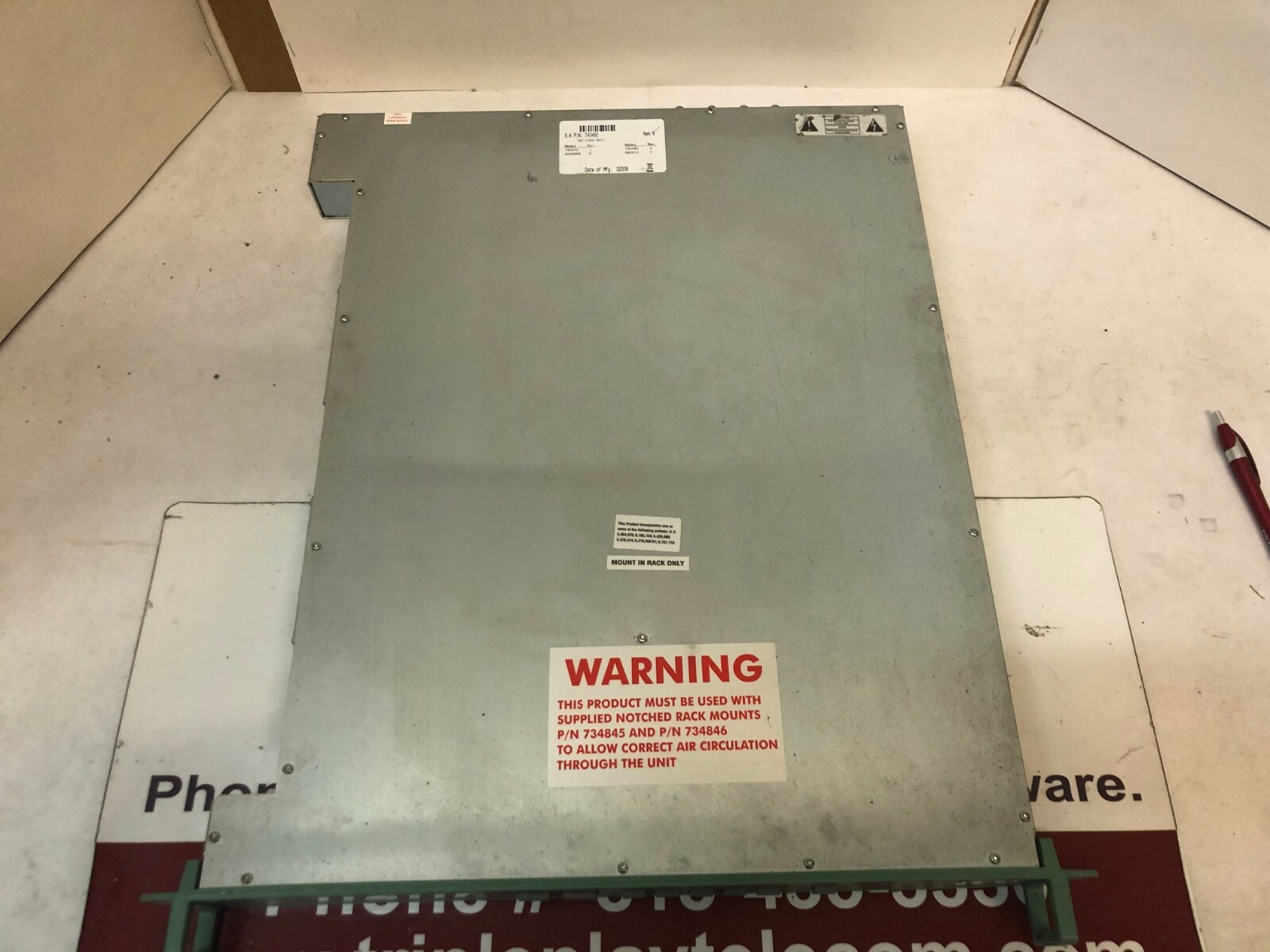 Scientific Atlanta D9479-1 GQAM Modulator P/N 740450 **FOR PARTS ONLY**