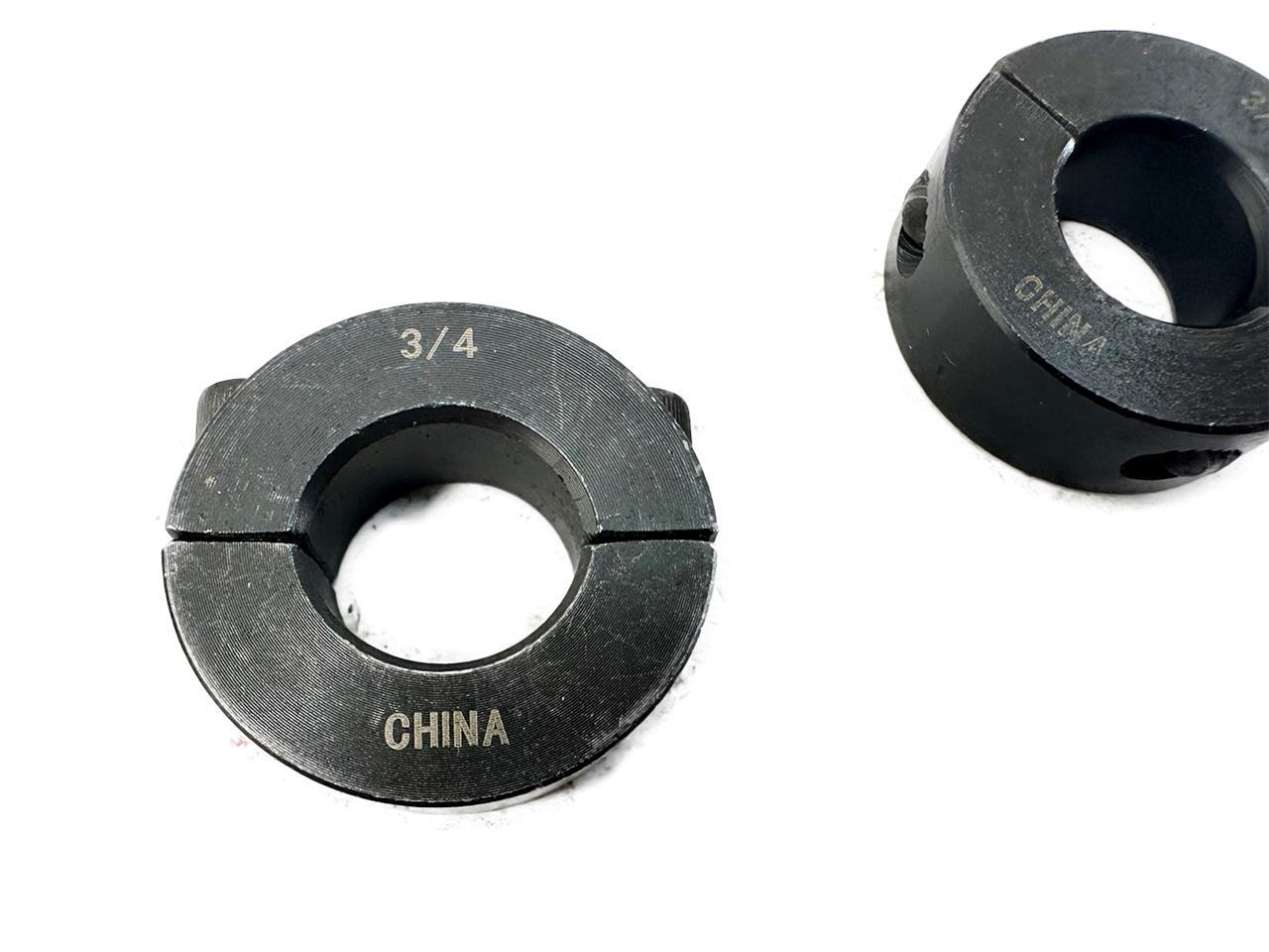 6 Pack CC1752S 3/4″ Double Split Black Oxide Steel Collar NEW FREE FAST SHIP