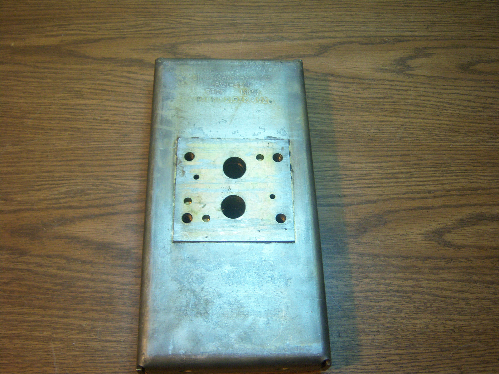 NEW BIRMINGHAM HYDRAULICS PAN-SEC PANEL MANIFOLD PD5-6-J16 A