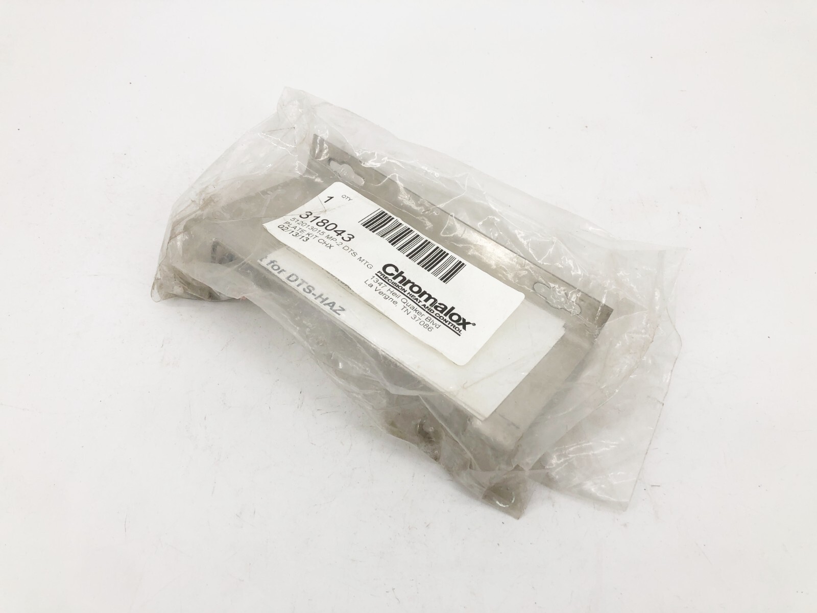 New Chromalox 318043 Plate Kit CHX 512013015 MP-2 DTS MTG