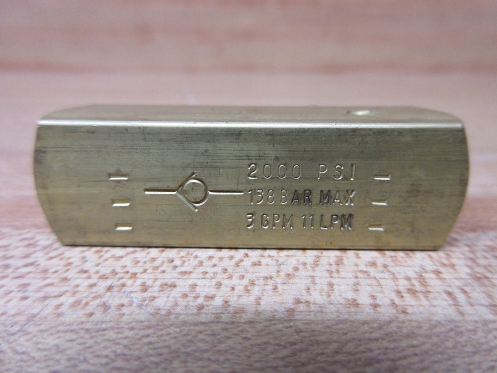 Parker C200B Check Valve