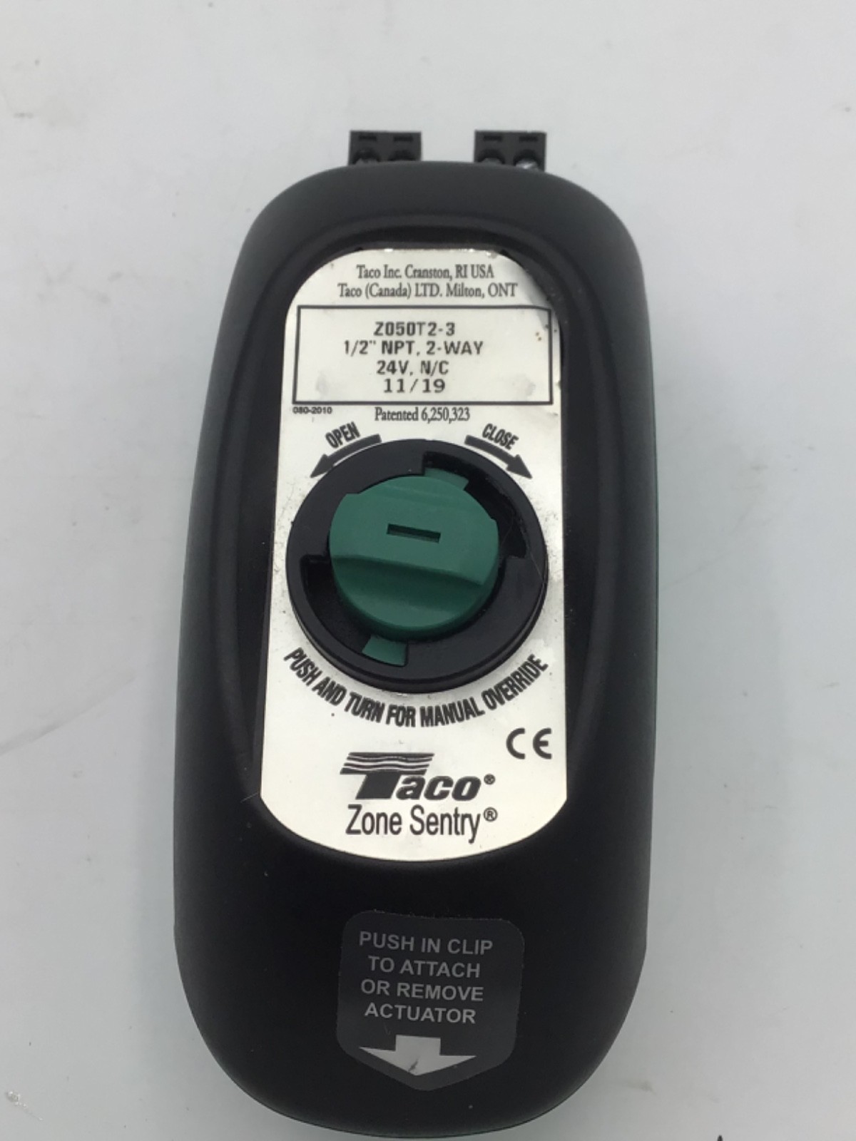 Taco Zone Sentry 1/2″ NPT 2-Way Normally Closed ACT 24VAC Z050T2-3 NIB