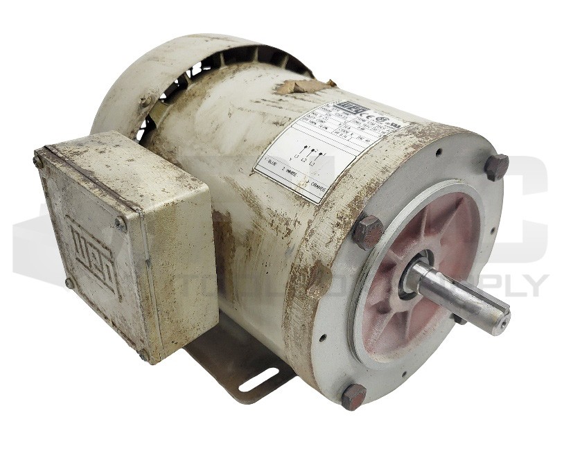 WEG MOTOR 1/2HP 3PH 1730RPM FR: B56C