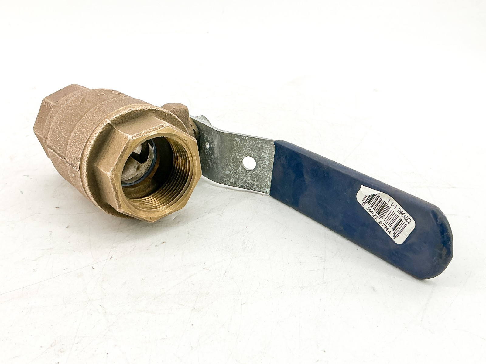 New Nibco T-585-70 Two-Piece Ball Valve 1-1/4″ Bronze 600WOG – No Box