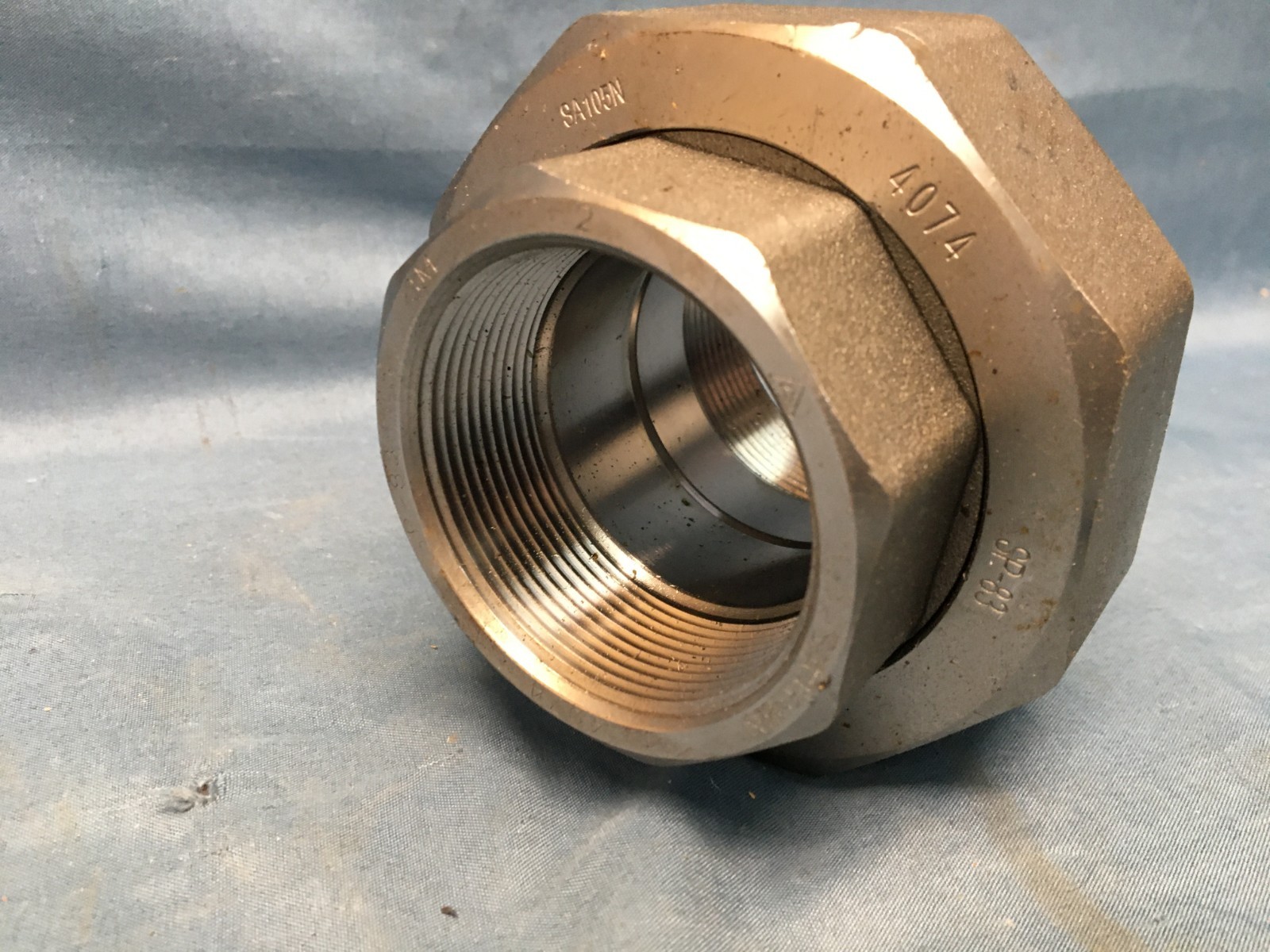3M SP-83 Pipe Union Socket Threaded, 2″, SA105N, Stainless Steel