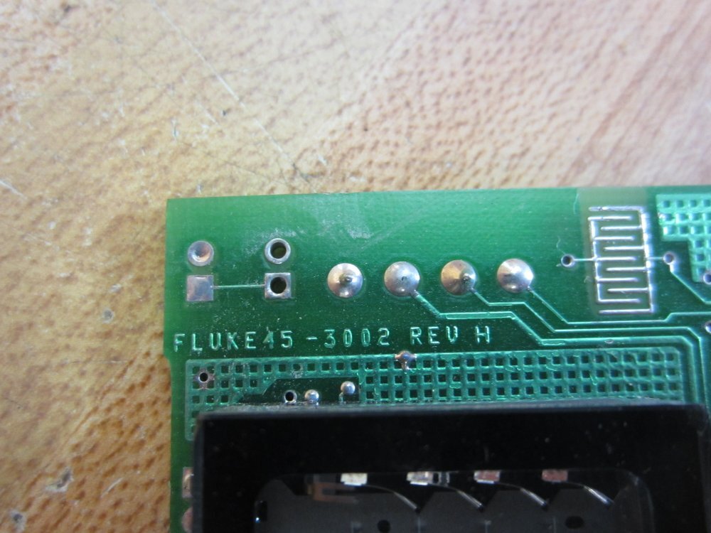 Fluke 45-3002 Circuit Board W/Display 814194