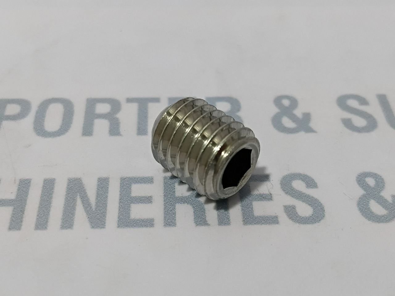 TeamTec 3291 Set Screw M10x12 445.325.01.005 (Lot of 2 pcs)