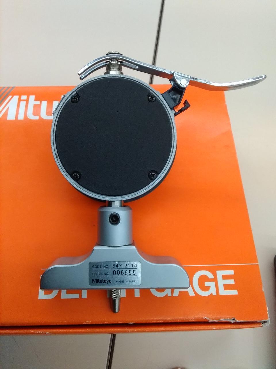 Mitutoyo 547-211A:ID-C1012X Absolute Digimatic LCD Depth Gauge:JP