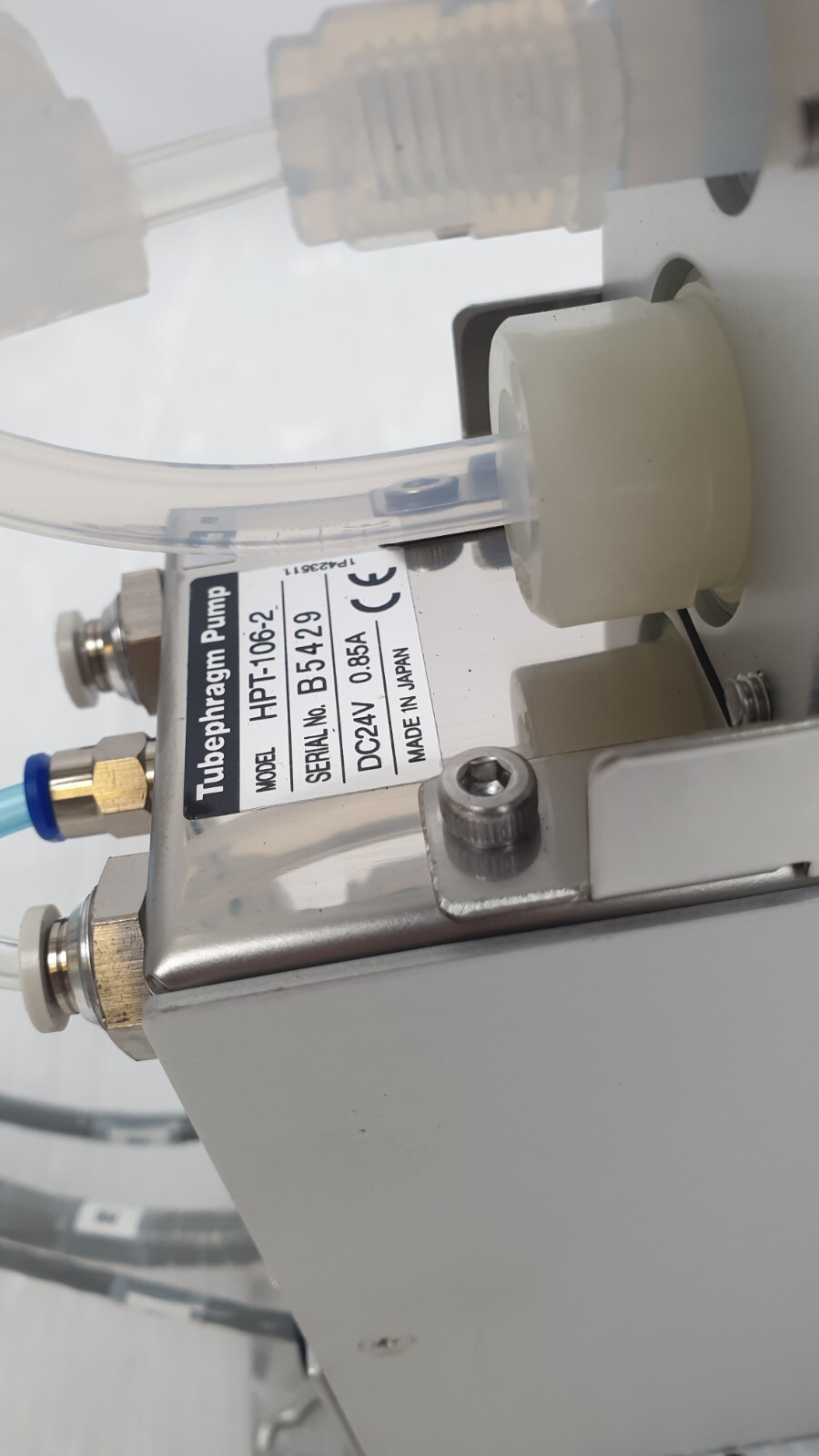 Iwaki HPT-106-2 Tubephragm Pump TEL Tokyo Electron 5011-000004-12 Lithius