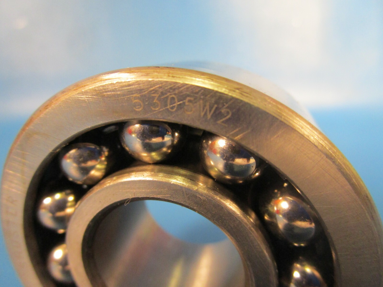 Shuster 5305 W2, Double Row Angular Contact Bearing, Open, 25mm X 62mm X 1″