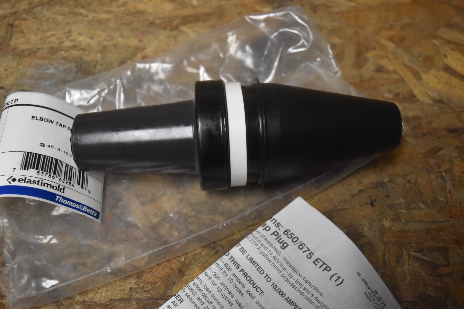 LOT OF 5 ELASTIMOLD K650ETP Elbow Tap Plug 15KV NOS FREE SHIPPING