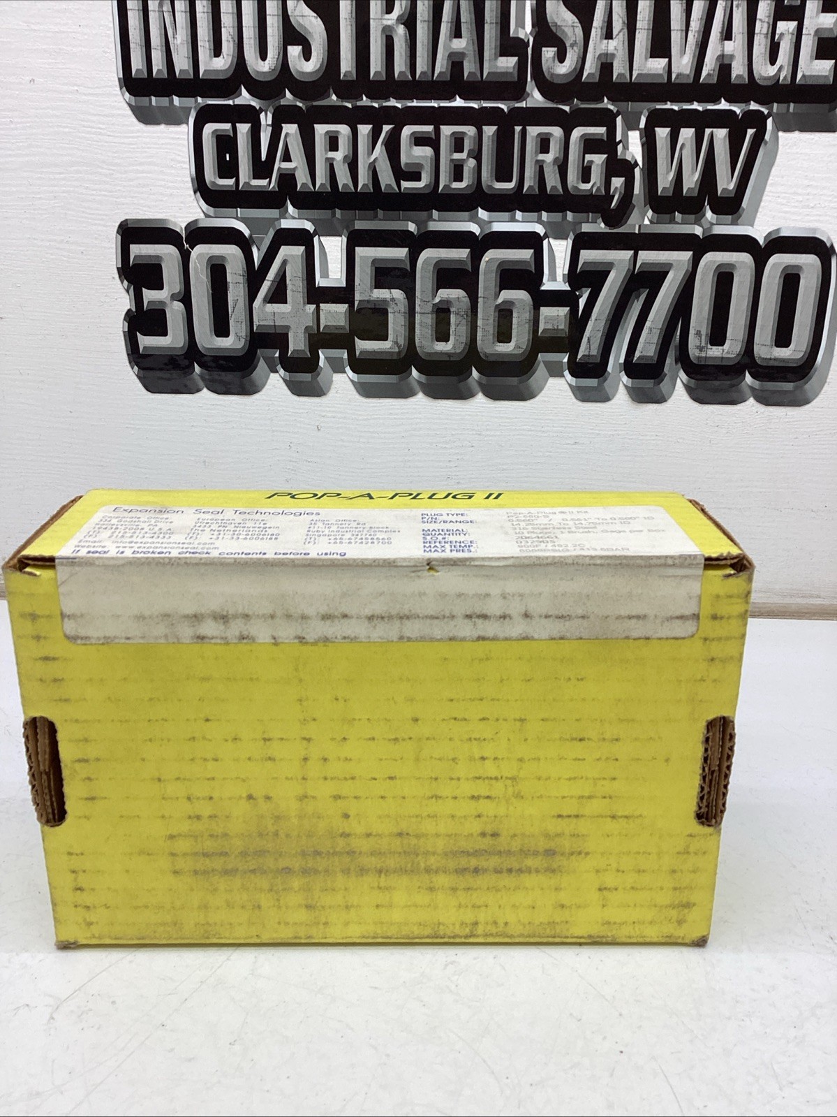 EST Group Inc Pop-A-Plug II Kit P2-560-S NIB Sealed