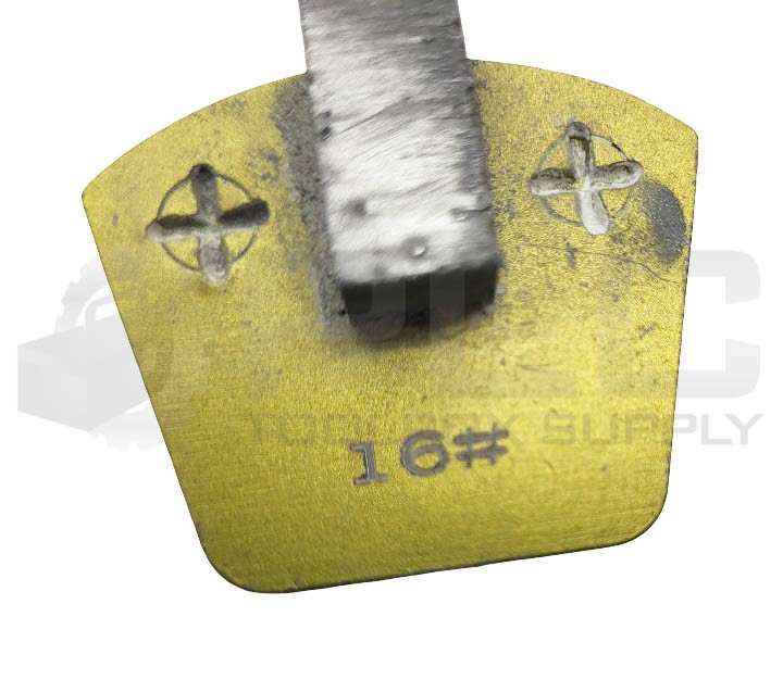 LOT OF 7 WERKMASTER PLUG N GO STD 1 SEG 16 GRIT GOLD