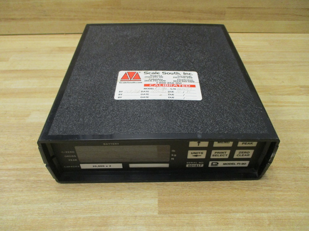 Weigh-Tronix FI-90 Indicator For Load Cells & Tensiometers FI90 Enclosure Only