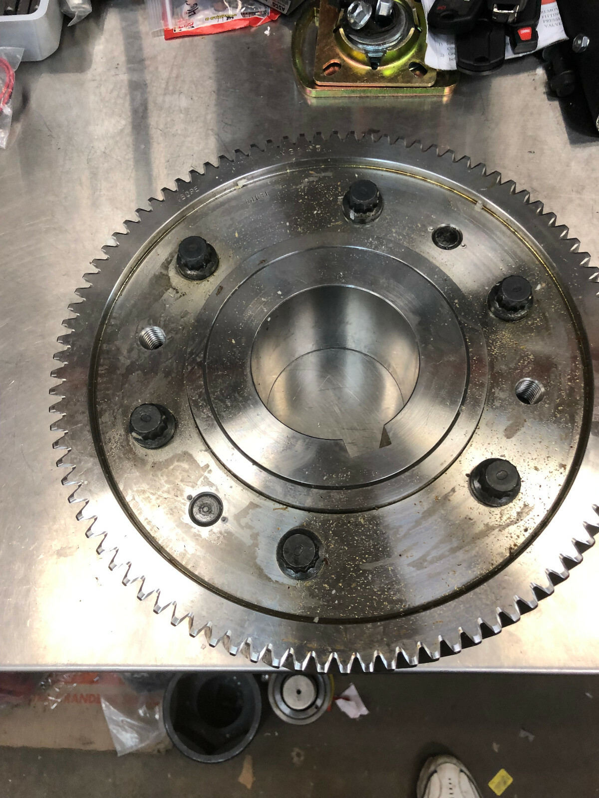 Tuthill Vac Blower Gear 93 Tooth 2-1/2″ Width 12-1/4″ Dia 3-1/2″ Bore