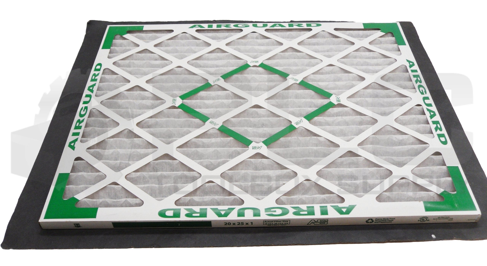 LOT OF 7 NEW AIRGUARD MX40-STD1-104 AIR FILTER 20X25X1