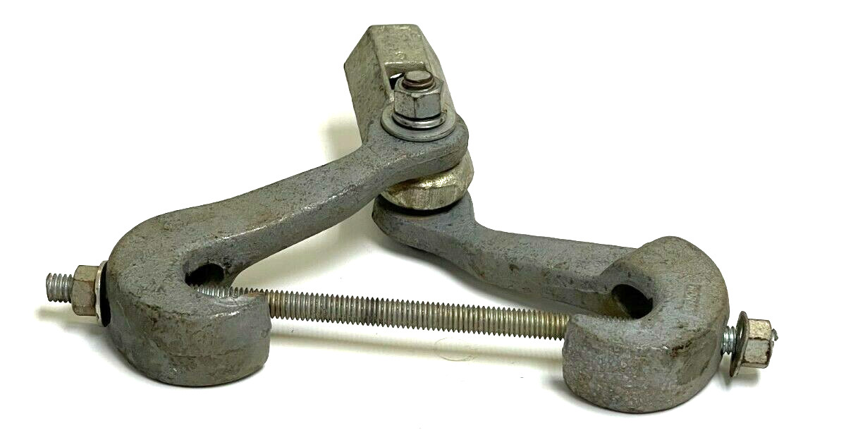 3/4″ SILVER MALLEABLE IRON TON BEAM CLAMP W/EXTENTIONS