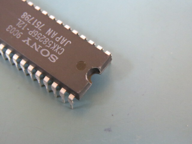 SONY CXK58256PM-12L Qty of 7 per Lot USED/PULLS 28-Pin Dip Integrated Circuit N