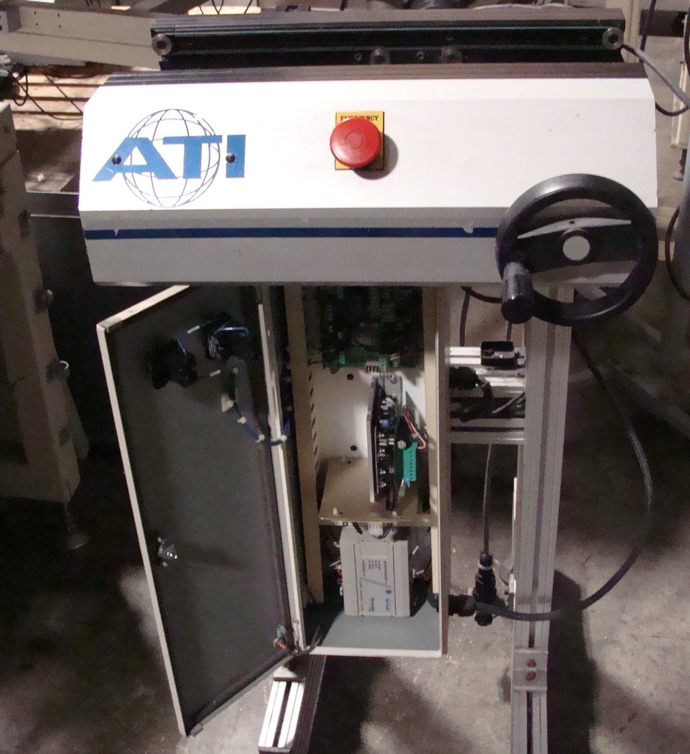 ATI Transfer Conveyor Systems Meterial Handling w/AB 1000 Micro Logic Conroller