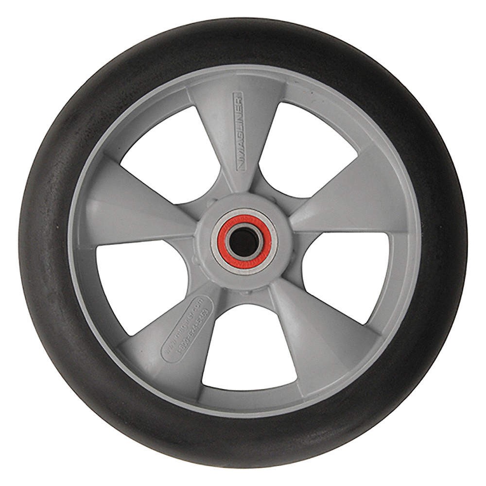 MAGLINER 111070 Replacement Wheel,250 lb.,Black PK 5