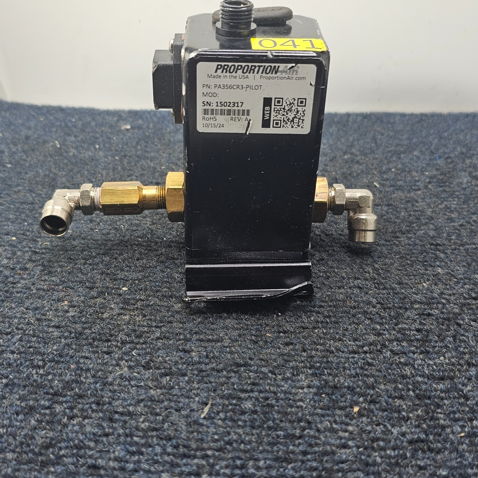 PROPORTION-AIR PA356CR3-PILOT: Electronic Pressure Regulator Valve