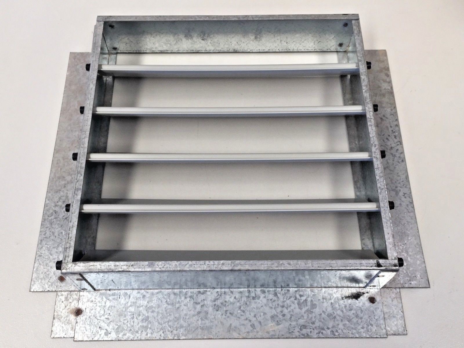 FANTECH Backdraft Damper Shutter for Centrifugal Roof Unit 28x28x6cm Square
