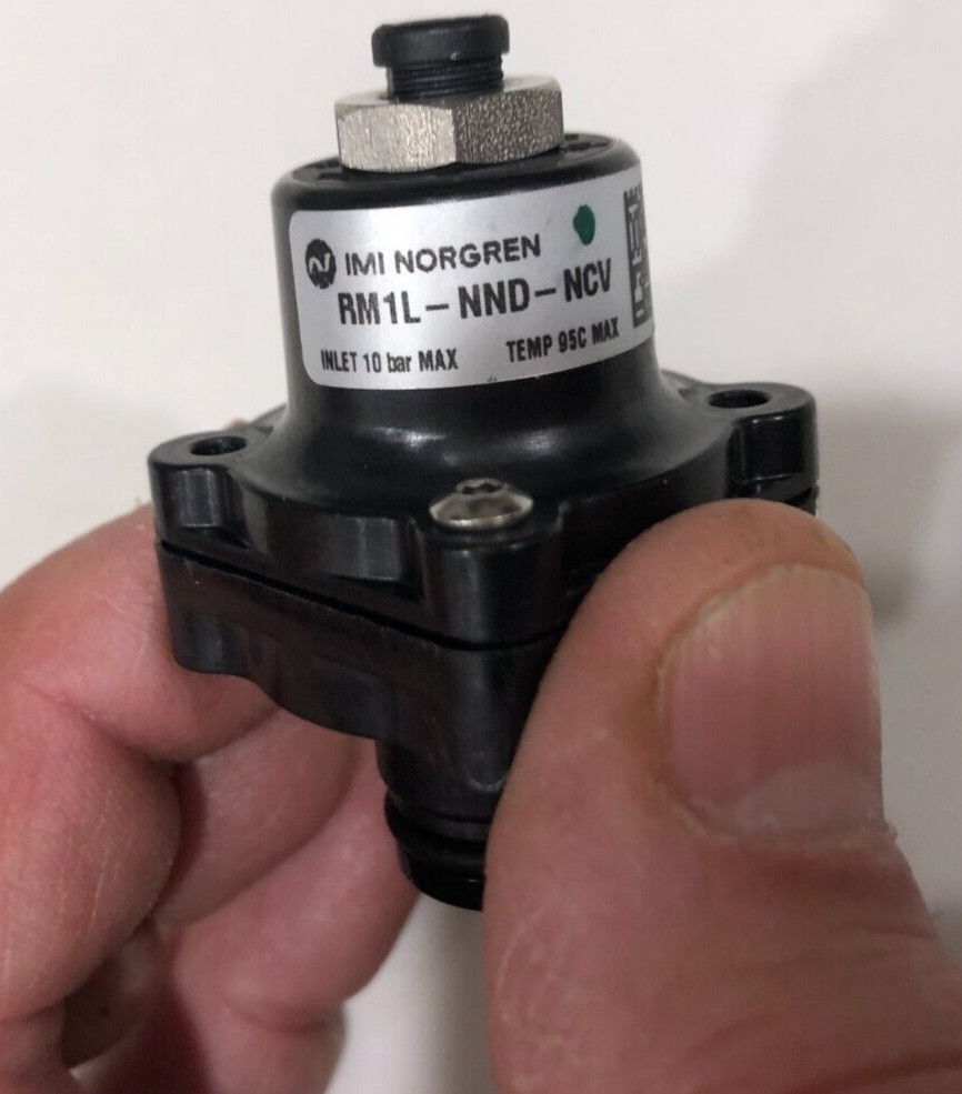 IMI Norgren RM1L-NND-NCV Low Flow Miniature Precision Cartridge Regulator