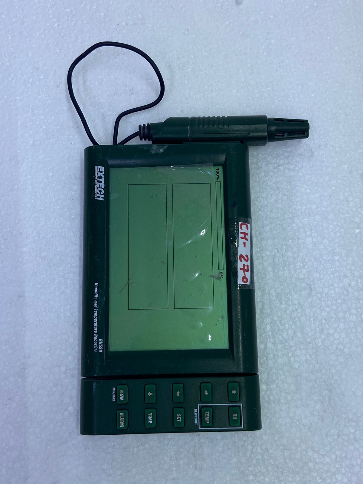 Extech RH520 Humidity and Temperature Chart Recorder , CH#270