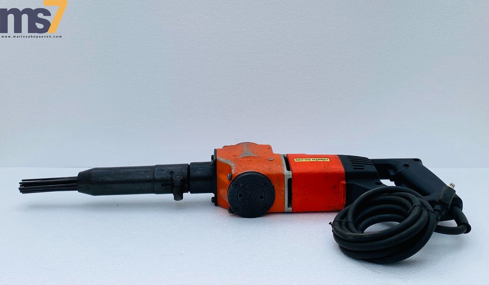 NITTO KOHKI EJC-32A ELECTRIC JET CHISEL MULTI NEEDLE SCALER 100 VAC