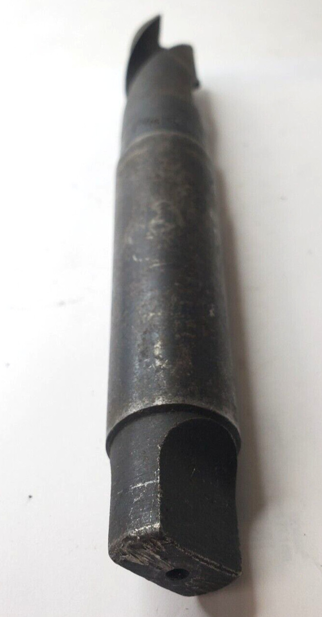 DORMER ENGLAND TAPERED SHANK DRILL BIT 1-3/16 HS 9-1/8″ OAL 4-1/8″ LOC 2 FLUTE