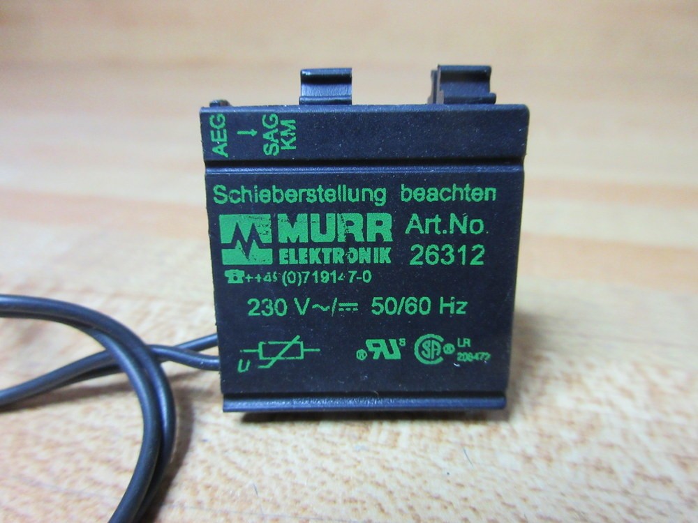 Murr Elektronik 26312 Contactor Supressor
