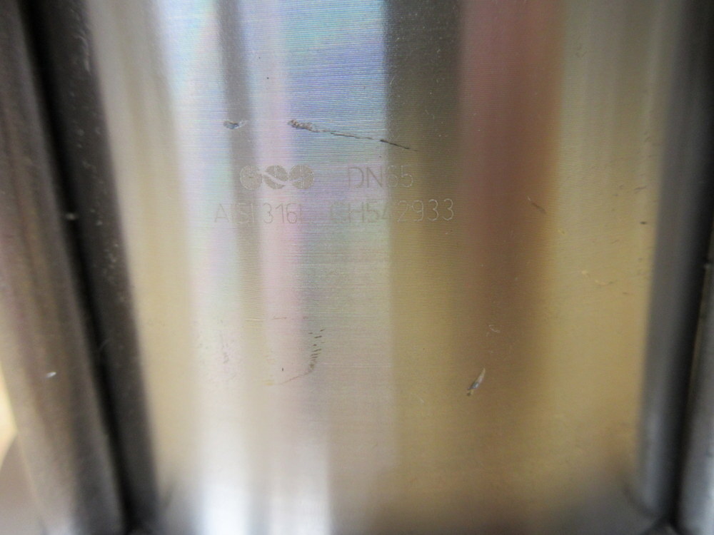 J&O Fluid Control DN65 AISI316L CH542933 Sanitary Check Valve