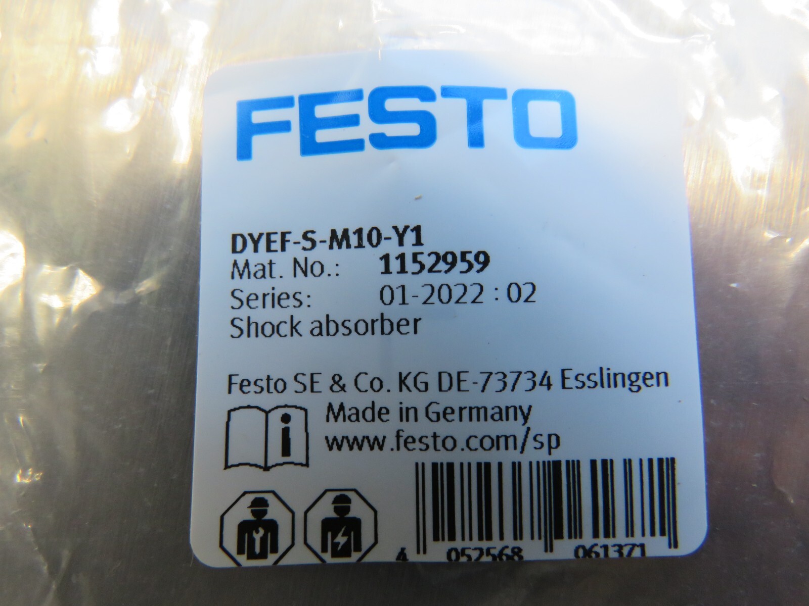 Festo DYEF-S-M10-Y1 Shock Absorber 1152959
