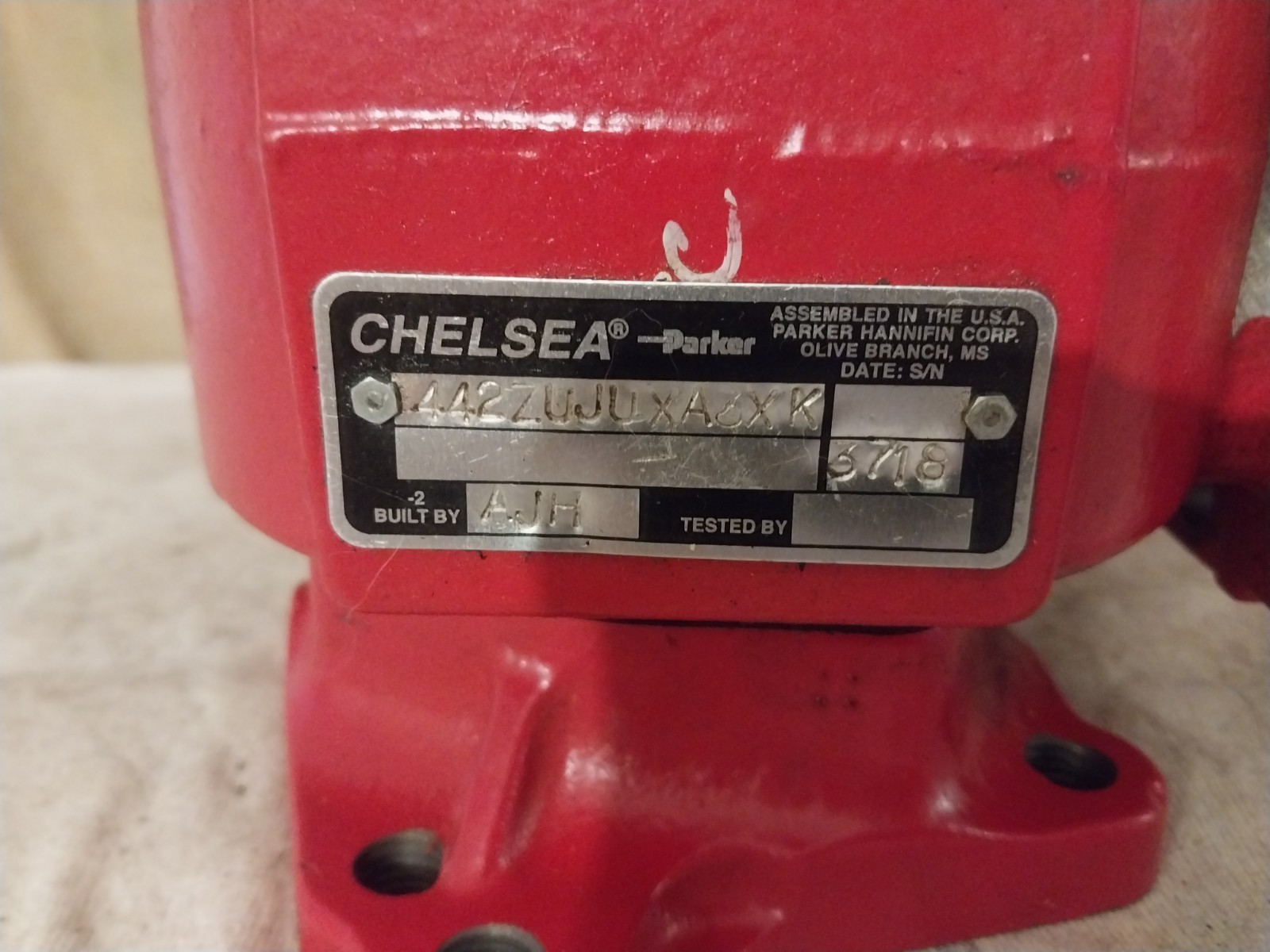 NEW, Chelsea Parker Hannifin Six Bolt Two Gear 442 Series PTO 442ZUJUXA3XK