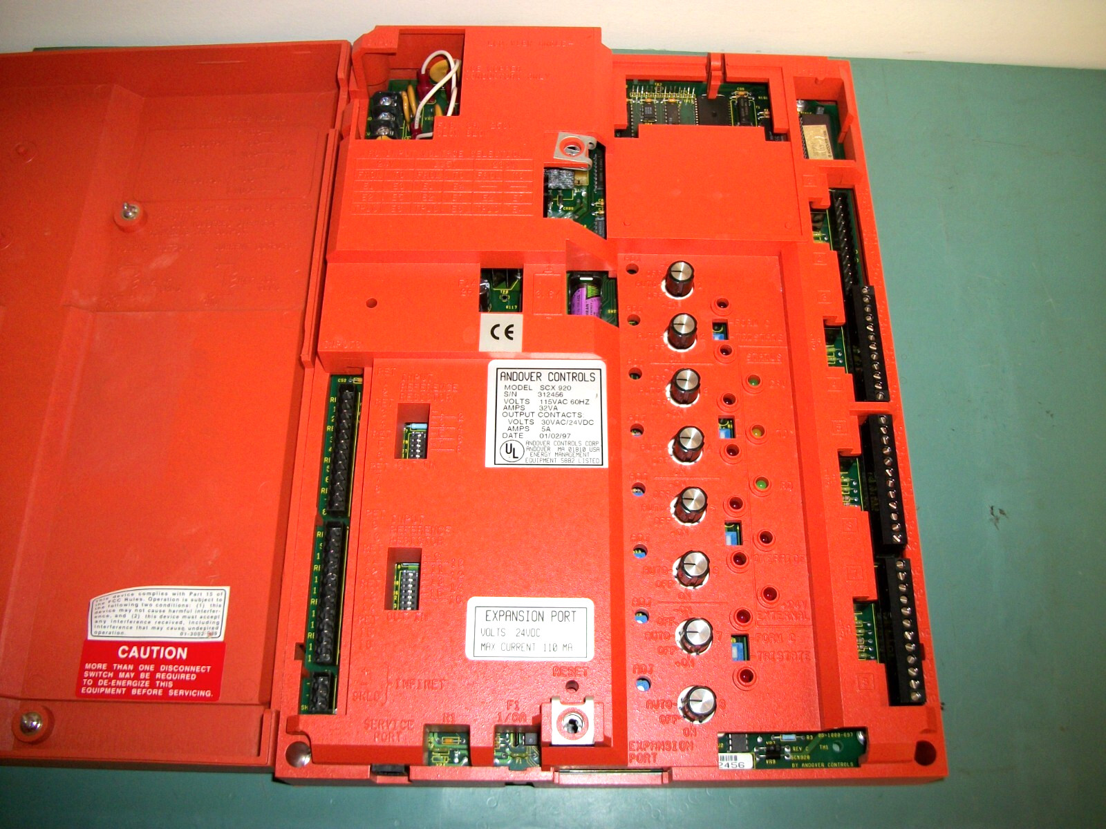 INFINITY ANDOVER CONTROLS SCX 920 Main Control Board & Case