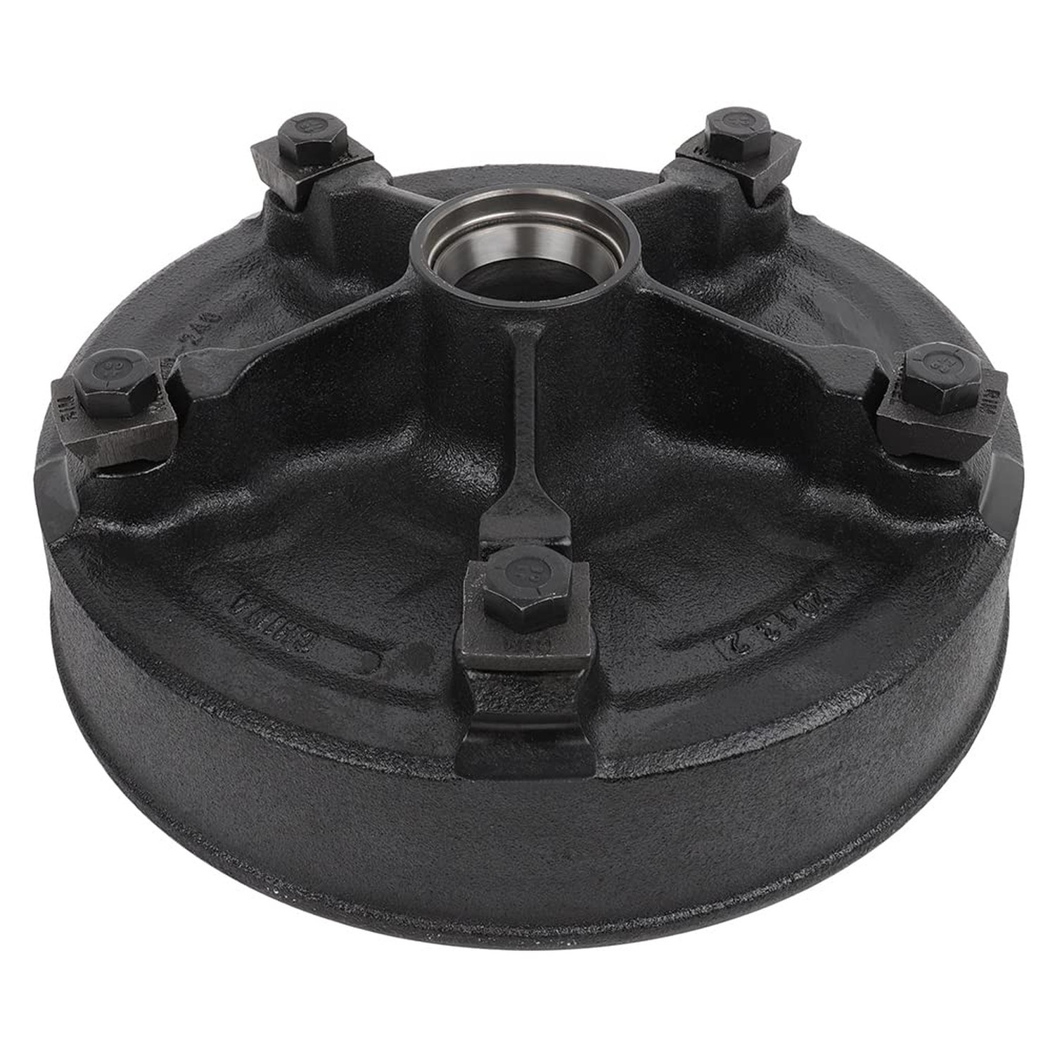 SCITOO 3500 lb 12×2 Trailer Hub with Brake Drum fits 5 on 9.4 L68149 x LM6704…