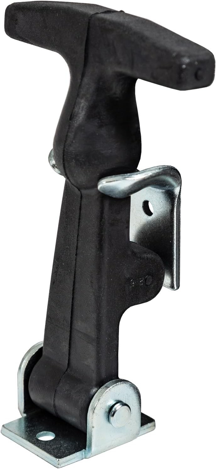 Buyers Products WJ201A 4-7/8″ Rubber Hood Catch with A Bracket, 4 Pack, Weather-